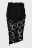 CHARLOTTE MIDI SKIRT BLACK