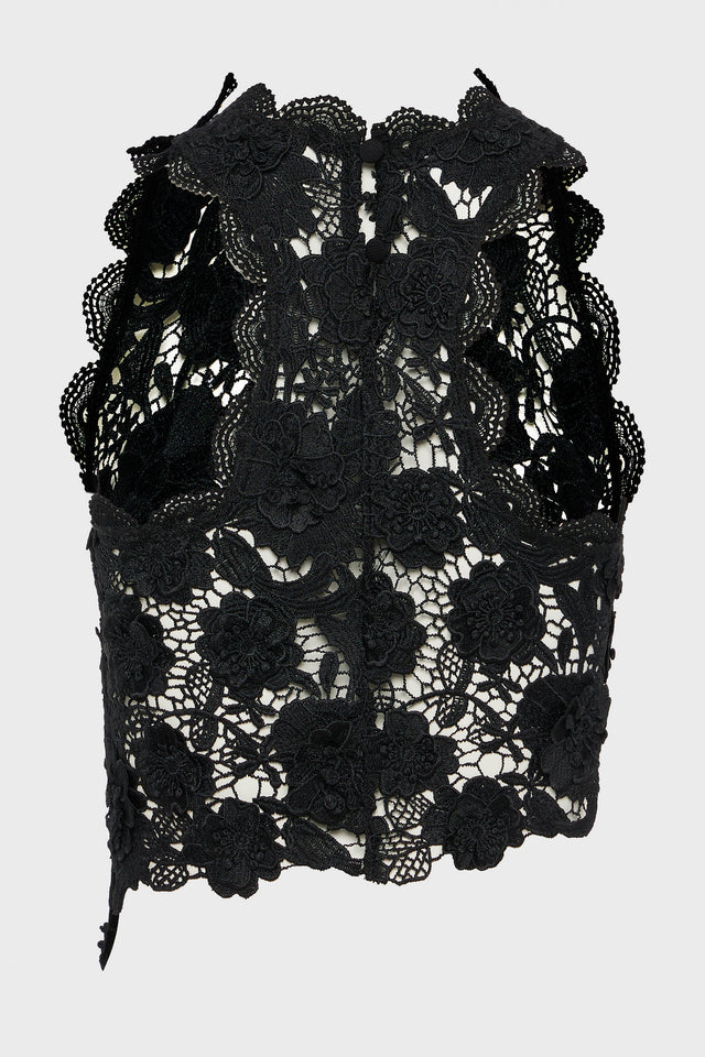 CHARLOTTE TOP BLACK