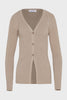 FEMME KNITTED CARDIGAN GREY
