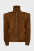 GUARDIAN LEATHER JACKET BROWN