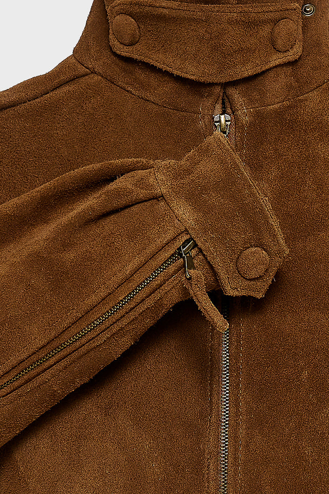 GUARDIAN LEATHER JACKET BROWN