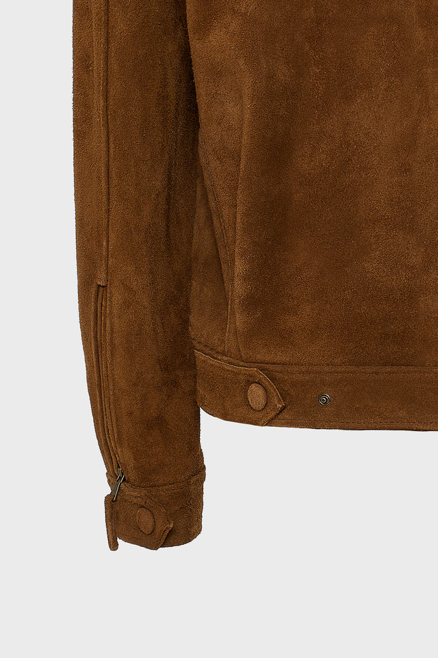 GUARDIAN LEATHER JACKET BROWN