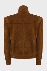 GUARDIAN LEATHER JACKET BROWN