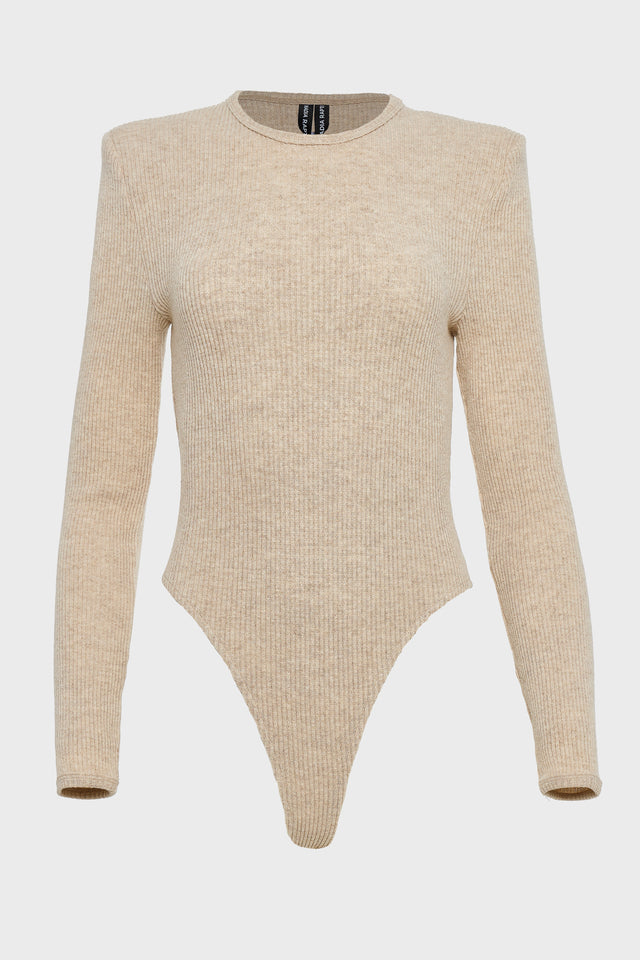 OLIVIA BODYSUIT BEIGE