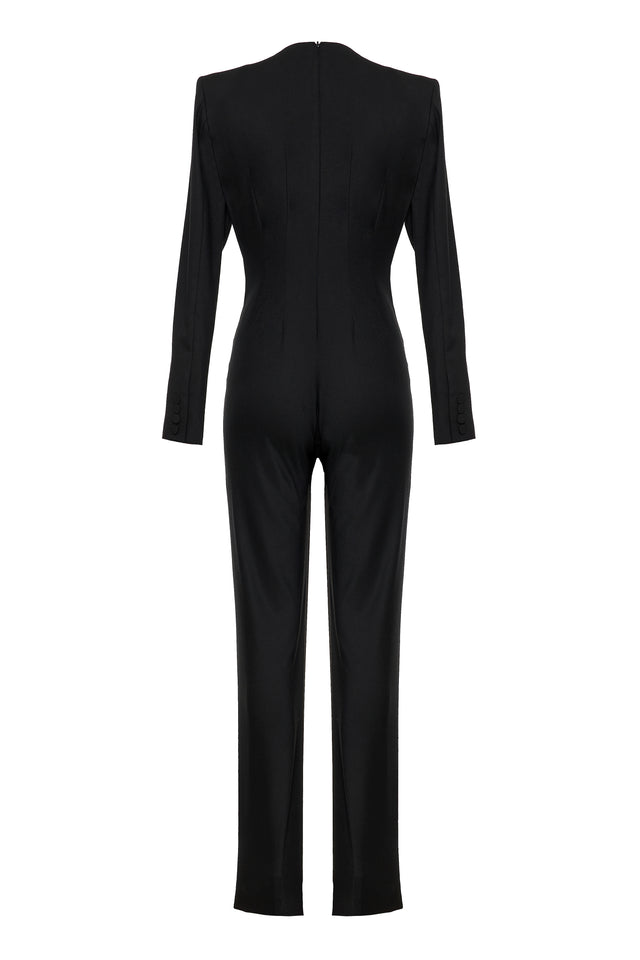 NIGHT SHIFT JUMPSUIT BLACK