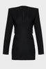 NIGHT SHIFT BLAZER DRESS BLACK