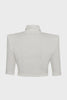 MELANIE CROP TOP OFF WHITE