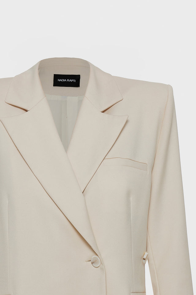 DYNASTY BLAZER ECRU