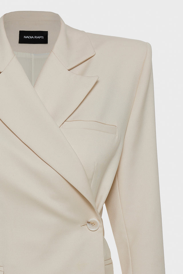 DYNASTY BLAZER ECRU