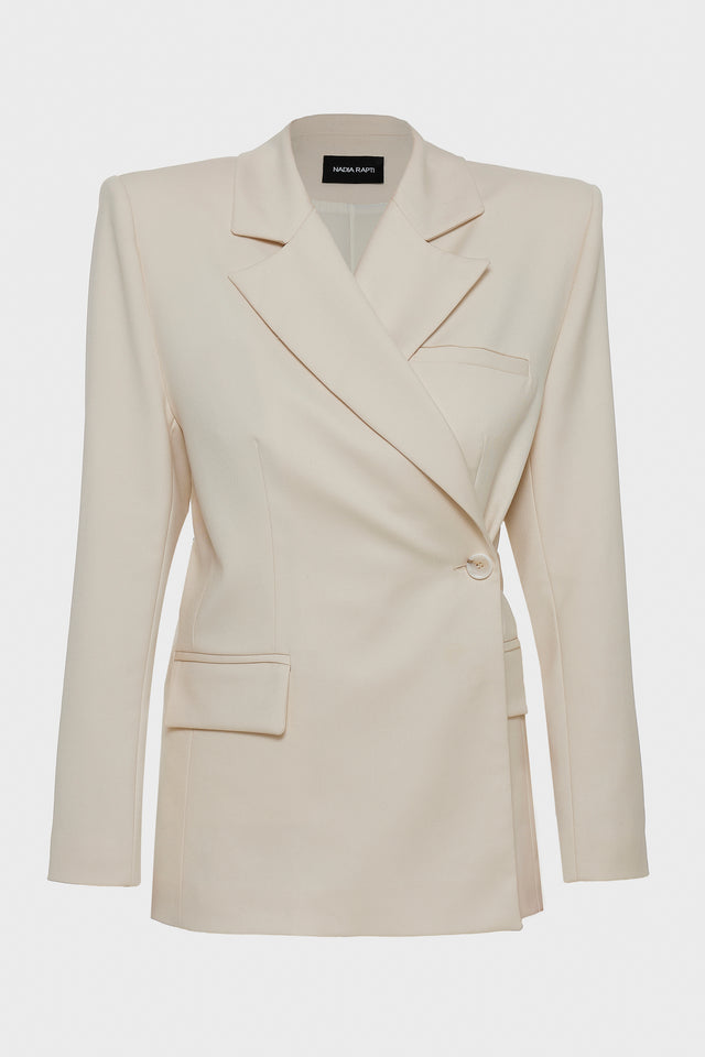 DYNASTY BLAZER ECRU