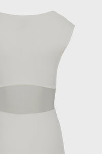 BROOKE DRESS OFFWHITE