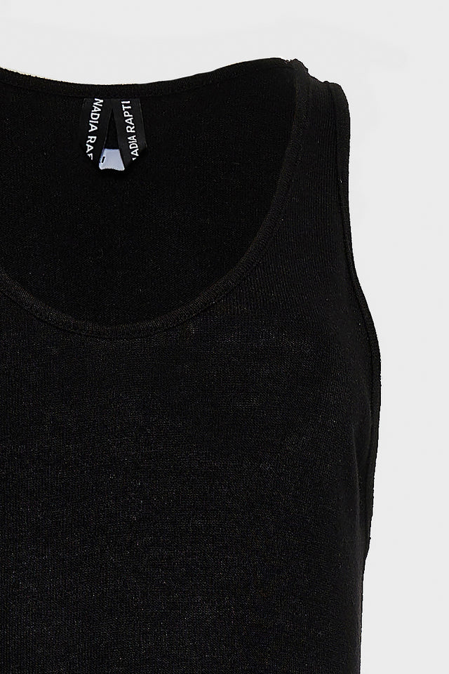 WHITNEY SLEEVELESS DRESS BLACK