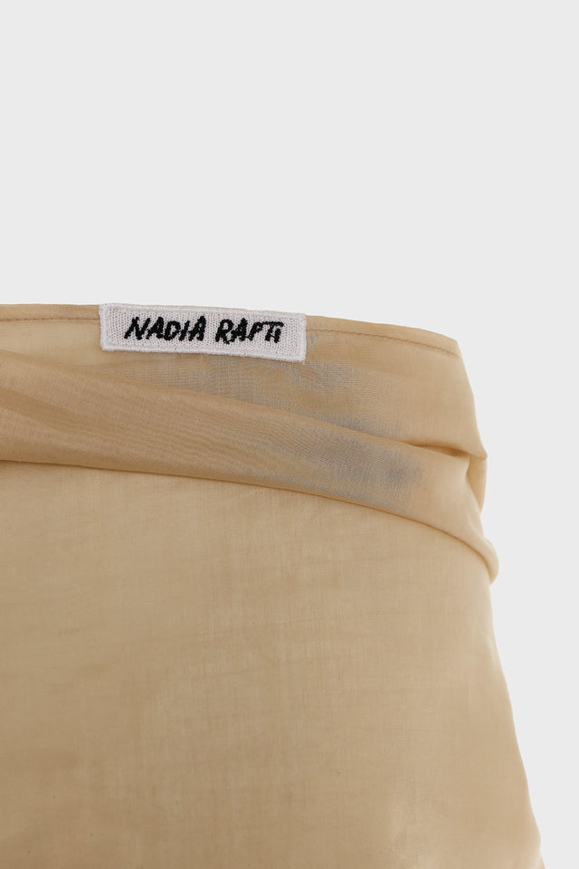 LAYOVER SARONG VOILE BEIGE