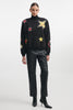 ASTROWILD KNITTED BLOUSE BLACK