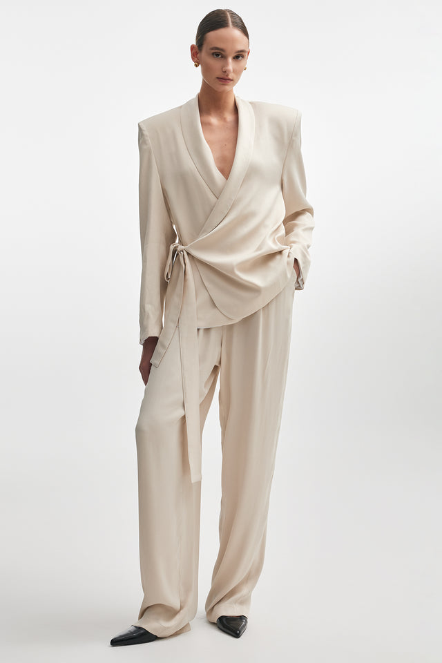 ESPRESSO TROUSERS ECRU