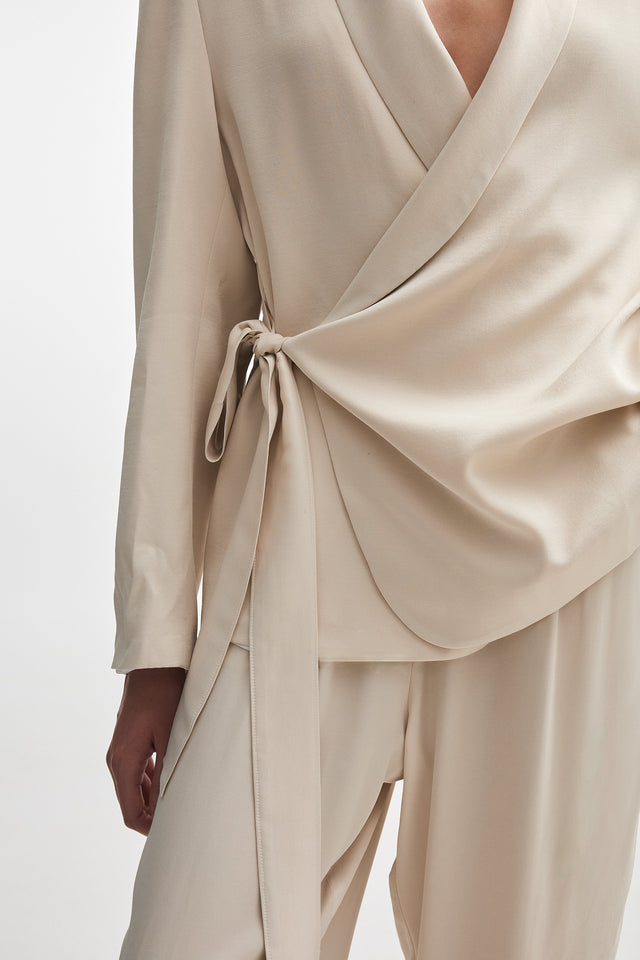 ESPRESSO BLAZER ECRU