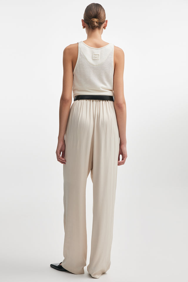 ESPRESSO TROUSERS ECRU