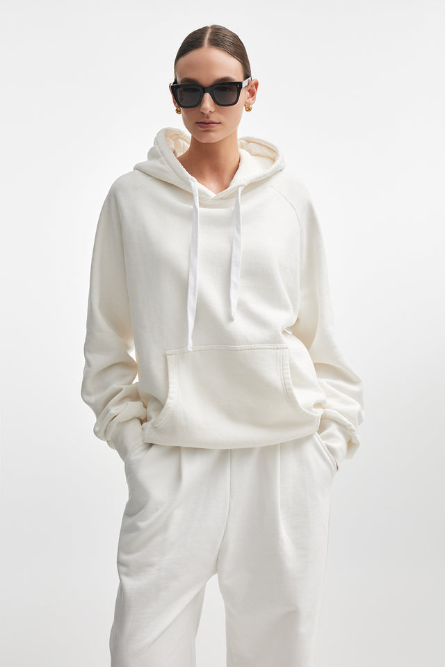 ATHLE HOODIE OFF WHITE