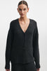 DONNA KNITTED CARDIGAN BLACK