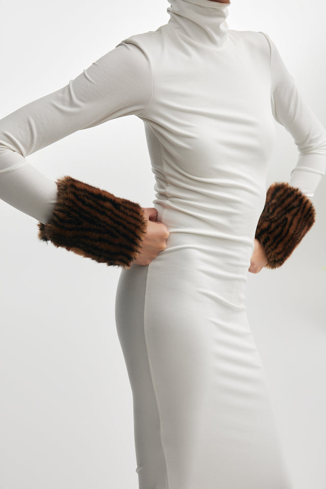 FRAN MAXI DRESS OFF WHITE