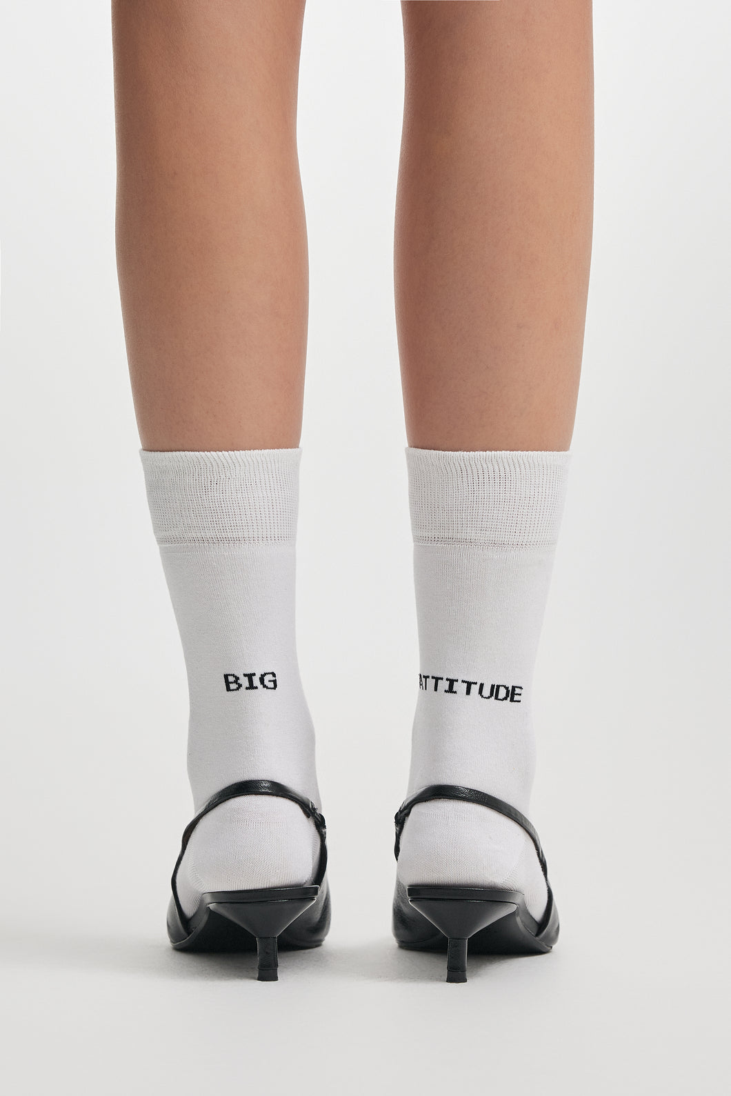 BIG ATTITUDE SOCKS WHITE