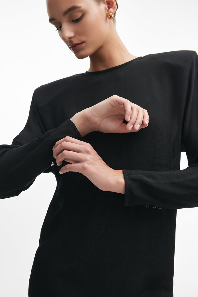 SIREN MINI DRESS BLACK