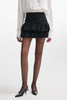 SIREN BALLOON MINI SKIRT BLACK
