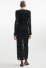 LACER MAXI DRESS BLACK