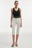 LOLITA CAPRI TROUSERS WHITE