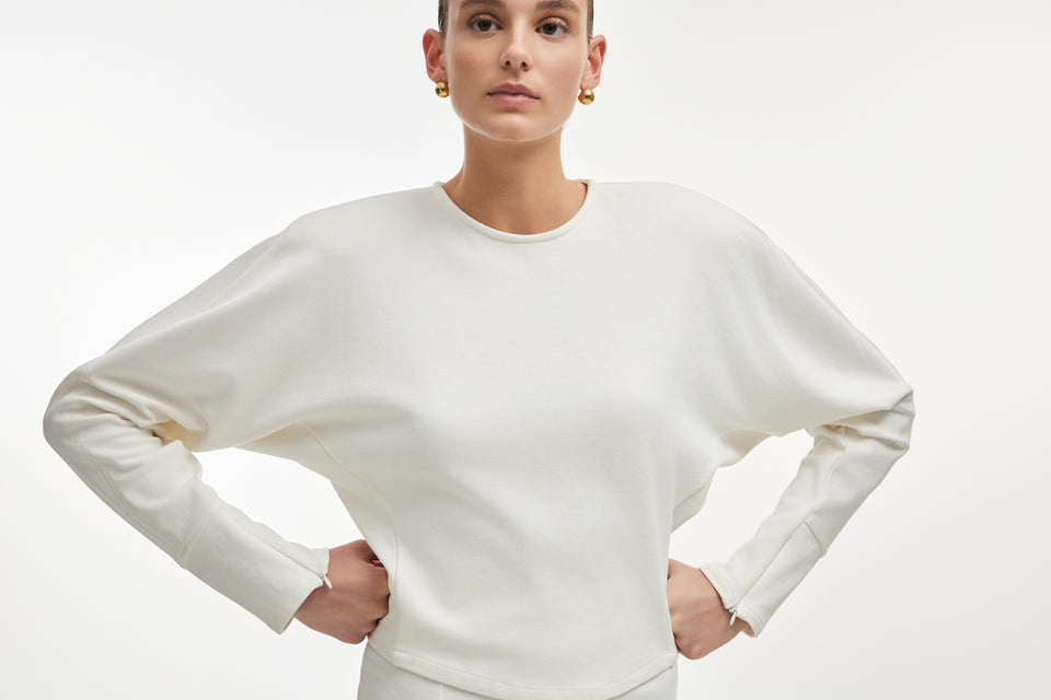 FLEUR TOP WHITE
