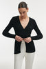 FEMME KNITTED CARDIGAN BLACK