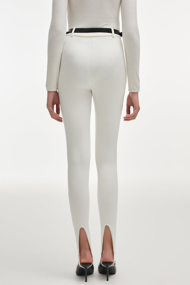 FLEUR LEGGINGS WHITE