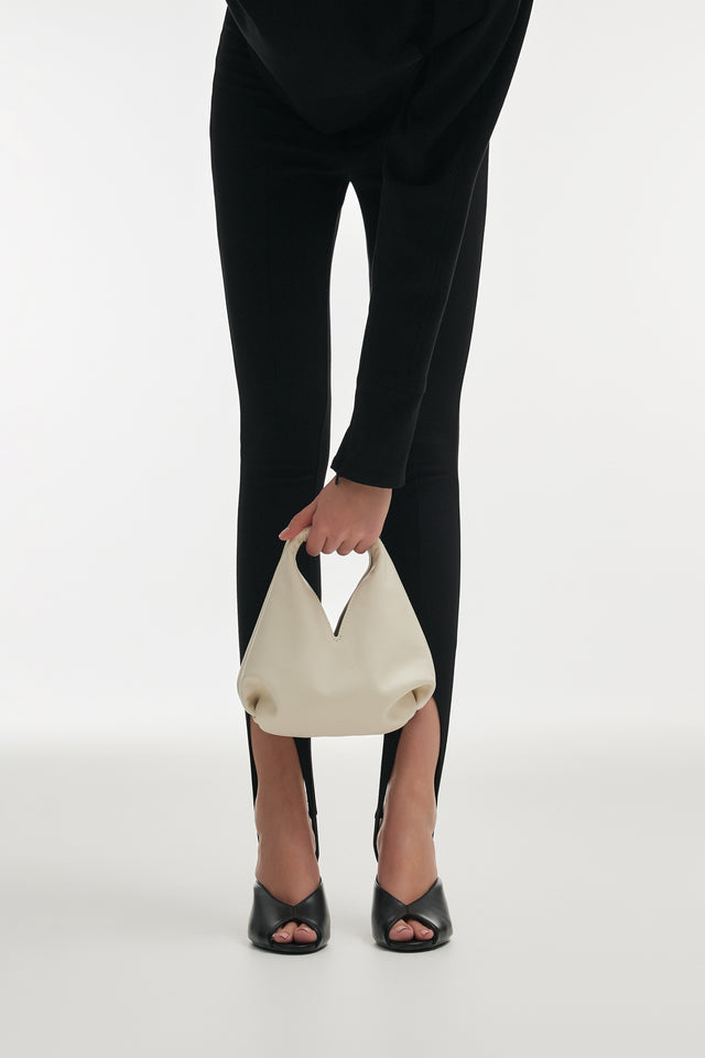 SIENA LEATHER BAG OFF WHITE