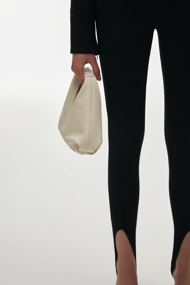 SIENA LEATHER BAG OFF WHITE