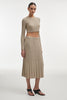 FEMME KNITTED SKIRT GREY