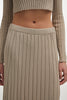 FEMME KNITTED SKIRT GREY
