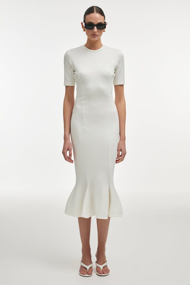 FLEUR DRESS WHITE