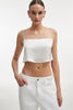 NAIA CROP TOP WHITE