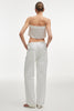 TAYLOR DENIM TROUSERS OFF WHITE - PRE-ORDER ITEM