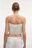 NAIA CROP TOP WHITE