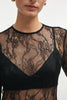 VEIL BODYSUIT BLACK