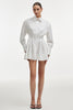 ROSE SHIRT DRESS WHITE