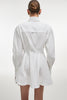 ROSE SHIRT DRESS WHITE