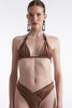 ANNA BIKINI BROWN DOUBLE FACE