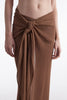 No.26 KNITTED SARONG BROWN