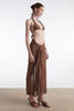 No.26 KNITTED SARONG BROWN