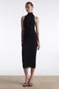 No.26 KNITTED MIDI DRESS BLACK
