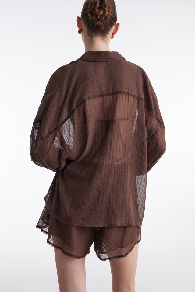 HAN SHIRT BROWN