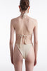 ANNA BIKINI BEIGE/WHITE (DOUBLE FACE)