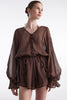 HAN PLAYSUIT BROWN
